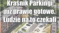 Kraśnik: Parkingi już prawie gotowe.  Ludzie na to czekali
