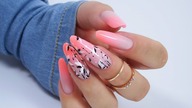 Neon ombre nails / Gabrielle Nails Charbonne