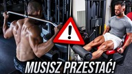 NAJGORSZE ĆWICZENIA NA MASZYNACH, Które Powinieneś Przestać Wykonywać!