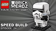 LEGO BrickHeadz 41620 Stormtrooper  - Speed Build #24