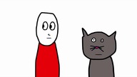szczekający kot (meme animation)