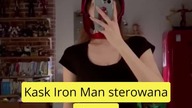 Kask IRON MANA sterowany głosem #ironman #aliexpress #czajna