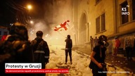 Na demonstrantów napadli prowokatorzy, policja wtedy się ulotniła [Serwis informacyjny, KSTV Info]