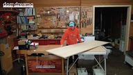 523. Meble z dębowej płyty stolarskiej cz.1 / Furniture from oak blockboard p. 1
