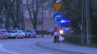 [TRĄBY] Przejazd alarmowy zastępu GCBA Scania 551[M]25 z JRG Otwock do Monitoringu P. poż