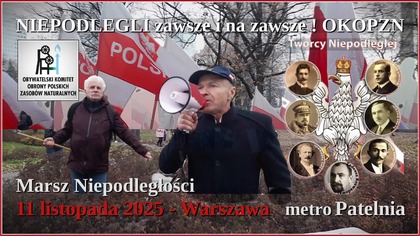 Marsz Niepodległości 2025 -  Warszawa