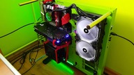 Test wentylatorów single vs push pull w NZXT Kraken x62