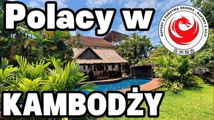 Polacy w Kambodży.  Cena gazu i grill Polaków.