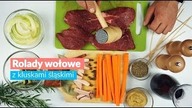 Rolady wołowe z kluskami śląskimi