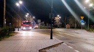 Przejazd cysterny z JRG Ostrołęka przez Otwock podczas awarii sieci wodociągowej - 341[M]39
