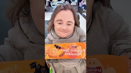 Test ciasteczek Pumpkin Spice Monsters z Dealz  | #shorts | Magdalena Augustynowicz