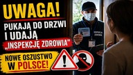 UWAGA! Pukają do drzwi i udają Inspekcję zdrowia.  Nowe oszustwo w Polsce!