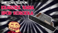 Kradzież radia spod kościoła