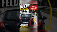 Opel testuje nową wersję run flatów tylko chyba trochę przesadził  #polskiedrogi #motoryzacja