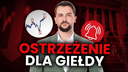 Ostrzeżenie dla giełdy.  Niewielki giełdowy parkiet wysyła alarmujące sygnały