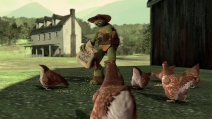 Teenage. Mutant. Ninja. Turtles. 2012. S03E53.  Im dalej w las