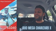Duo Mega Charizard X W Pokemon GO! Odcinek #489