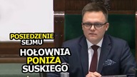 Marszałek Hołownia poniża posła Suskiego.  Nie dał mu dojść do słowa...
