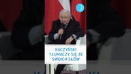 KACZYŃSKI TŁUMACZY SIĘ ZE SWOICH SŁÓW o kobietach i dawaniu w szyję #shorts