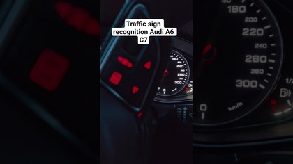 Traffic sign recognition, rozpoznawanie znaków drogowych A6C7.