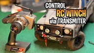 Control Offroad Rc Winch from your Transmitter! Radiolink RC6GS V3 & Muscle winch Boom Racing