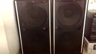 Bass Estradowy ! Trzęsie aż miło Wzmacniacz LiQuid Power 2x40Wrms Kolumny 2x JBL 450W rms