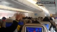 Reakcja ludzi na turbulencje w samolocie