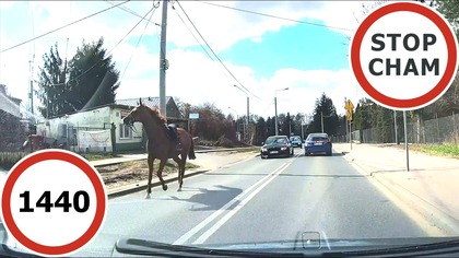 Stop Cham #1440 - Niebezpieczne i chamskie sytuacje na drogach