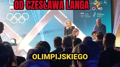 NIESPODZIEWANY PREZENT DLA MEDALISTY IGRZYSK.  CZESŁAW LANG ZASKOCZYŁ 