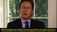 Przem&oacute;wienie camerona do mieszkańc&oacute;w kalifatu brytyjsko-muzułmańskiego