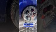 Żelowa czerwona felga w akcji! 