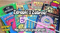 Zdrapki Lotto #648 Duży MIX zdrapek z Zabrza  Są wygrane i emocje do samego końca! 