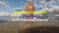 Aktualności Geopolityka stan na 02. 10. 7533r. sław/2024r. łac.