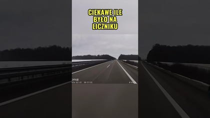 Pędził jak szalony i przestraszył kierowcę!  #polscykierowcy #dashcam #droga #bezpieczeństwo