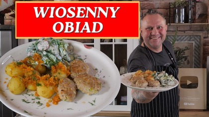 Wiosenny obiad - zrobiłem kotleciki z młodej kapusty i mielonego / Oddaszfartucha