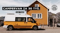 Śliczny TANI CAMPERVAN na bazie Ford Transit | VAN TOUR
