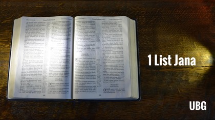 23.  1 List Jana - Nowy Testament - UBG