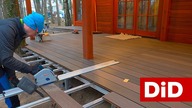 Taras05.  Montaż deski kompozytowej Gardin Deco