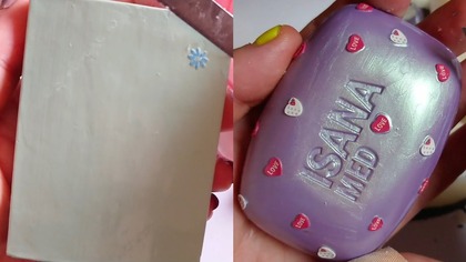 Soap Carving ASMR Relaxing Sounds no talking Satisfying ASMR Video