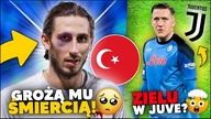 SKANDAL...  Kibole GROŻĄ Kamilowi Grabarze!  Zieliński PRZEJDZIE do Juventusu?