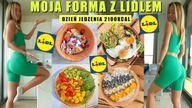 TOP PRODUKTY Z LIDLA - CAŁY DZIEŃ JEDZENIA 2100 KCAL