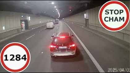 Stop Cham #1284 - Niebezpieczne i chamskie sytuacje na drogach