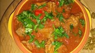 GULASZ WOLOWY W SOSIE POMIDOROWYM