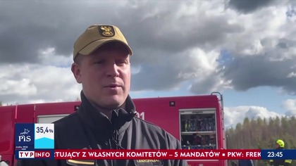 TVP Info - W akcji (fragment) (17. 10. 2023)