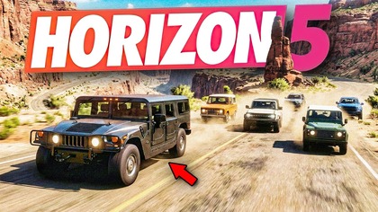 Czym przyjechali widzowie?  Wielki zlot SUV-ów w Forza Horizon 5! 