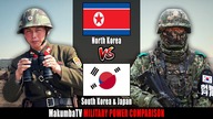 Korea Północna vs Korea Południowa i Japonia 2024 | Porównanie siły militarnej