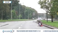 Ostatnie metry maratonu.  Kenijka padła i zaczął się dramat