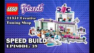LEGO Friends 41351 Creative Tuning Shop - Speed Build #39