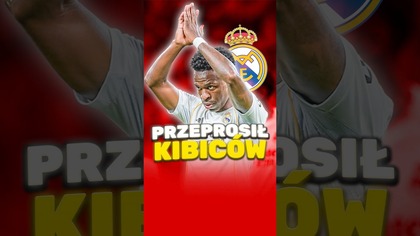 Vinicius PRZEPRASZAŁ kibiców za to, że zdobył gola...