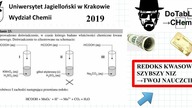SZYBSZY REDOKS OD TWOJEGO NAUCZYCIELA WCIĄGAM BANKNOTEM Xd.  ZADANIE 23 UJ 2019.  #Chemia